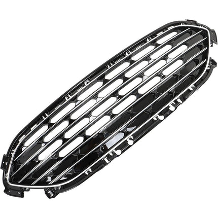 Findmall Front Center Grille for 2020-2022 Ford Escape, Black with Chrome Trim