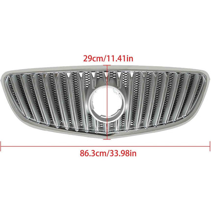 Findmall Front Grille for 2010-2013 Buick LaCrosse, Chrome