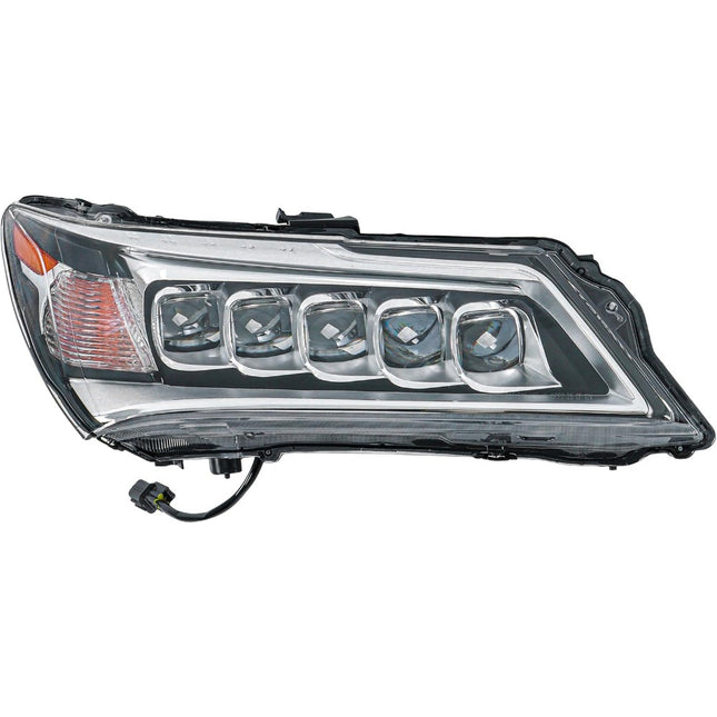 Findmall Headlight Assembly RH Replacement for Acura MDX 2014-2016