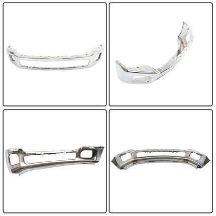 Findmall Chrome Steel Front Bumper Face Bar Replacement for 2011-2016 Ford F-250 and F-350 Super Duty, BC3Z-17757-B, FO1002416