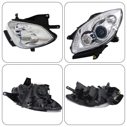 Findmall Headlight Headlamp Assembly HID Driver Side w/o AFS Replacement for Enclave 2008 2009 2010 2011 2012 Replacement for GM2502311 22777955 Left LH
