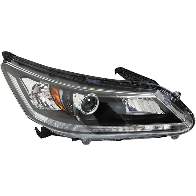 Findmall Headlight Assembly for 2013–2015 Honda Accord Front Right Passenger Side, Replaces 33100-T2A-A01