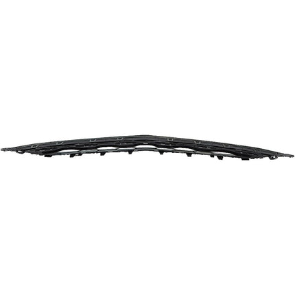 Findmall 2-Piece Black and Silver Front Upper and Lower Bumper Grille Kit Replacement for Malibu 2016-2018 84061034 84159846