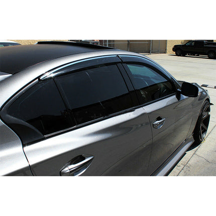 Findmall Side Window Visor Vent Rain Guard Replacement for 2014-2021 Q50