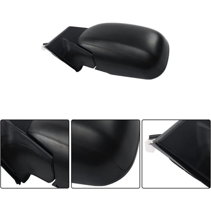 Findmall Side Mirror Assembly for 2009-2012 RAV4, Driver Side, Power, 3-Pin