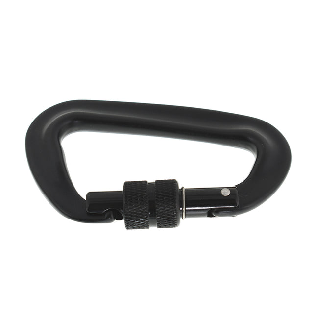 Findmall 4 Pack 12 KN Aviation Aluminum D-Shaped Locking Carabiners Clip