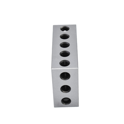 findmall Precision 2-4-6 Blocks Matched Pair, 23 Holes, Hardened & Ground Steel Machinist Setup Blocks, 2" x 4" x 6"