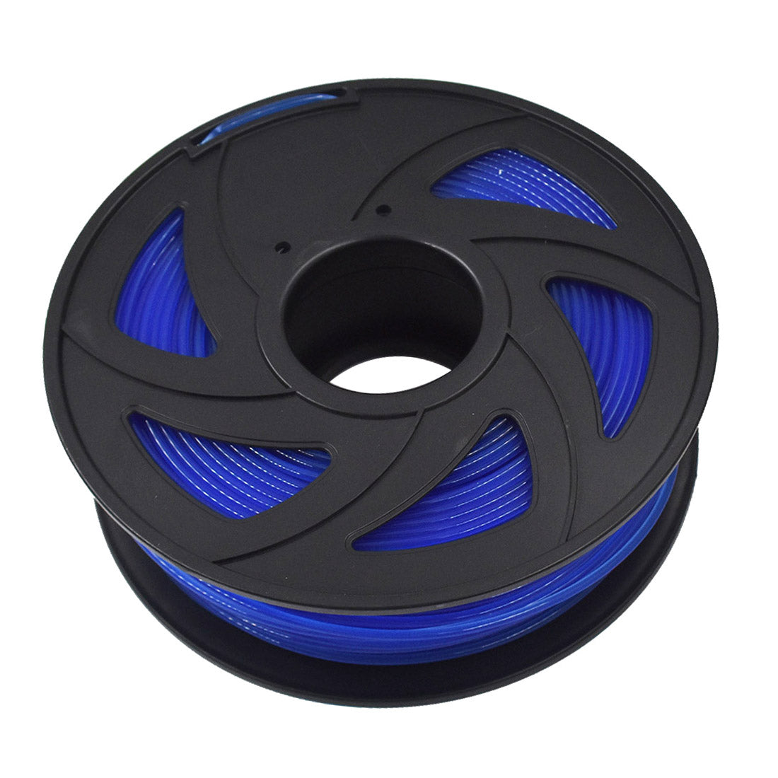 3D printer filament - 1KG(2.2lb) 1.75mm / 3 mm, Dimensional Accuracy PLA Multiple Color (transparent blue,3mm)