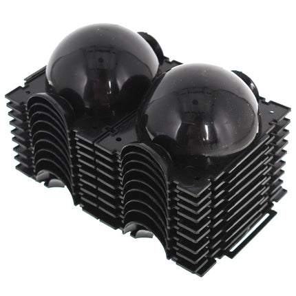 Findmall 10 Pack Reusable Plant Propagation Trays, Black Seedling Cutting Rooting Boxes for Plant Propagation and Transplanting