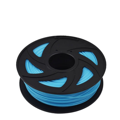 ABS 3D printer filament - 2.20 lb (1KG) The diameter of 3.00 mm, Dimensional Accuracy ABS Multiple Color (Luminous Blue)