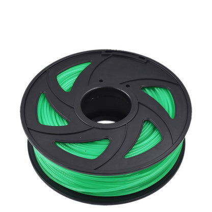 ABS 3D printer filament - 2.20 lb (1KG) The diameter of 3.00 mm, Dimensional Accuracy ABS Multiple Color (Transparent Green)