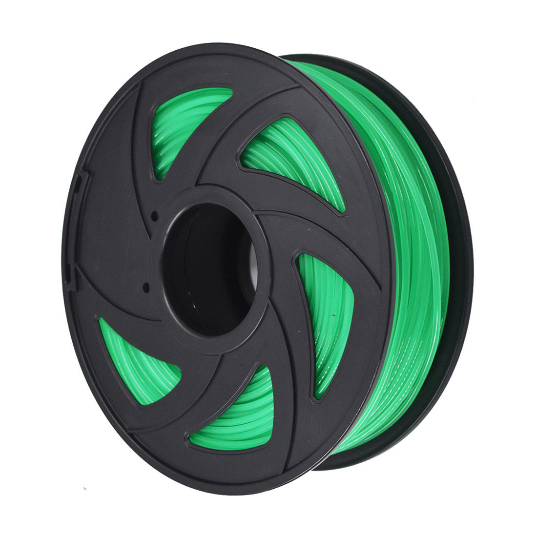 3D printer filament - 1KG(2.2lb) 1.75mm / 3 mm, Dimensional Accuracy PLA Multiple Color (transparent green,3mm)