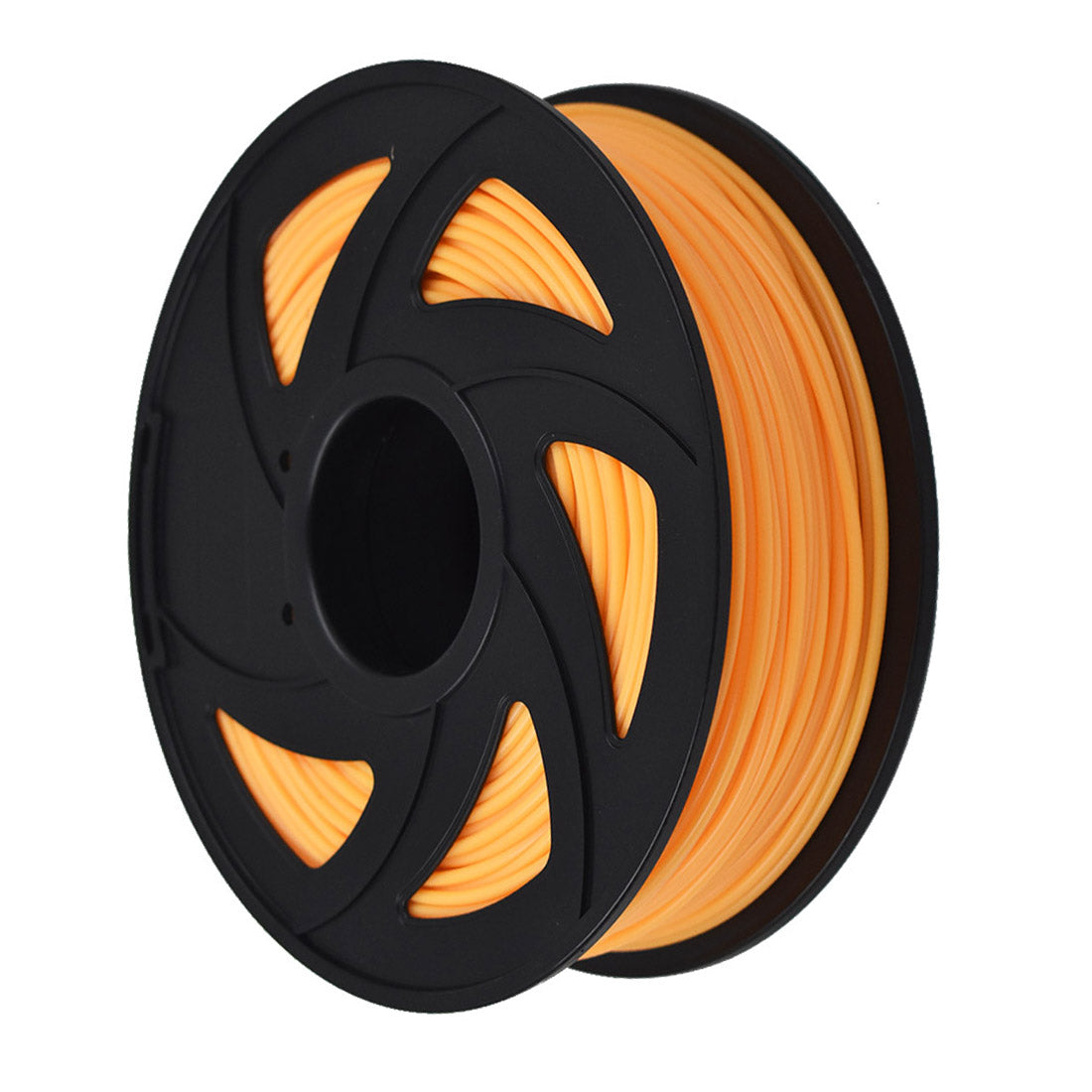 3D printer filament - 1KG(2.2lb) 1.75mm / 3 mm, Dimensional Accuracy PLA Multiple Color (fluorescent orange,3mm)