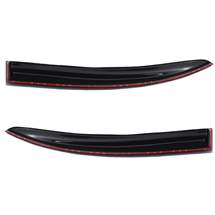 Findmall Acrylic Vent Window Visors Rain Guard Replacement For Mitsubishi Lancer 2009-2018