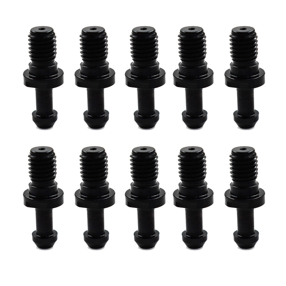 10 Pcs CAT40 90° 0.589" Pull Stud Retention Knob Replacement For Mori Seiki Kia 5/8"-11