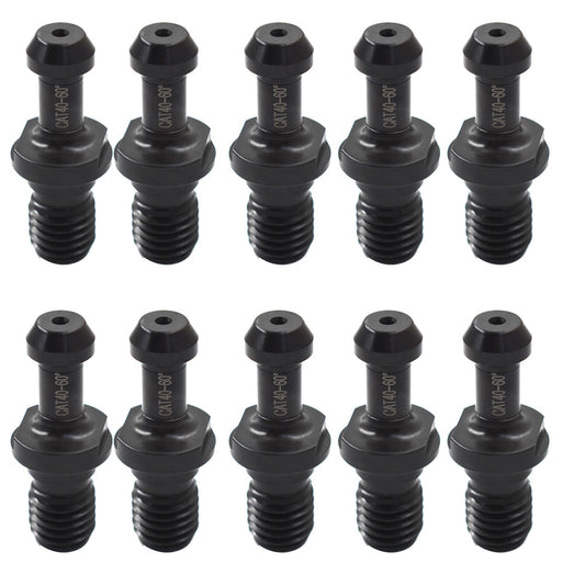 findmall 10Pcs CAT40 60°0.589" Pull Stud Retention Knob Replacement for OKUMA CNC