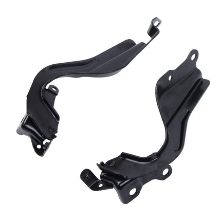 Findmall Hood Hinge Pair for 2016 Subaru Impreza & 2016-2017 Crosstrek, Left & Right, Black