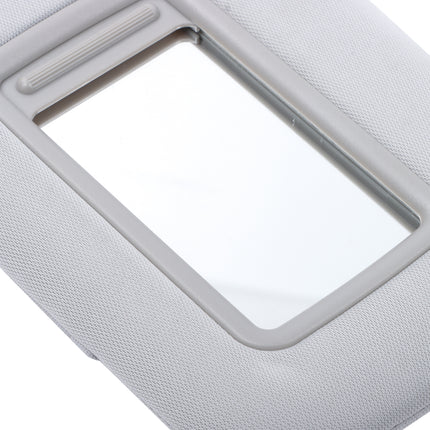 Findmall Side Sun Visor Sunshade with Mirror Gray Replacement for Corolla Sedan 4-Door 2009 - 2013