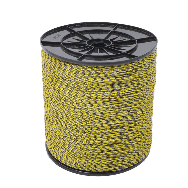 Findmall 1/8" 6-Strand Stainless Steel Electric Fence Wire, Portable Polywire Fencing Rope Line for Horse, Cattle & Livestock