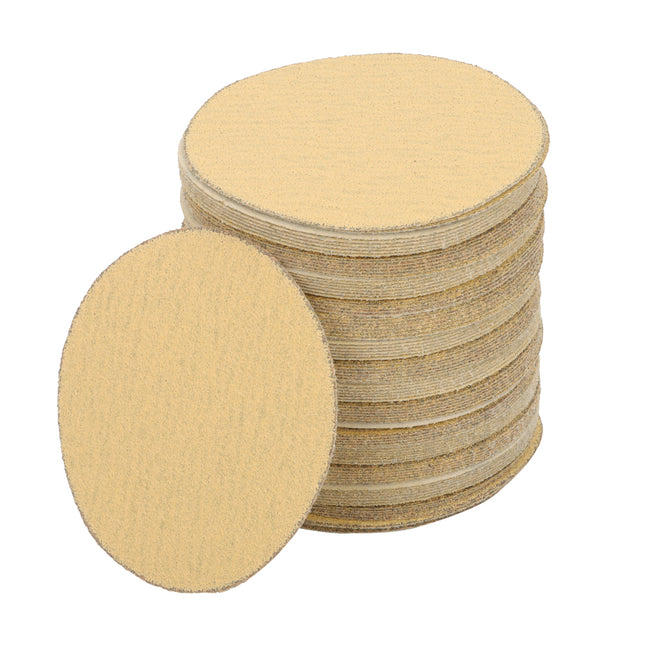findmall 5" & 6" Sanding Discs (100 Pack) – Hook & Loop Sandpaper with Assorted Grits 60/80/120/180/240/320 for Smooth Finishing