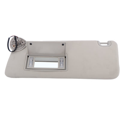 Findmall Sun Visor Gray with Lights and Mirror Replacement for Ram 1500 2500 3500 Pickup 4-Door 2013-2018