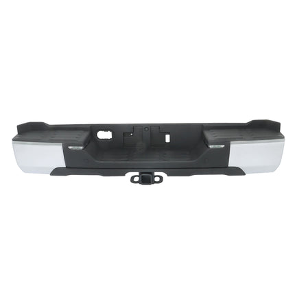 Findmall Chrome Rear Step Bumper for 2022-2024 Toyota Tundra, Without Sensor Holes, TO1103147