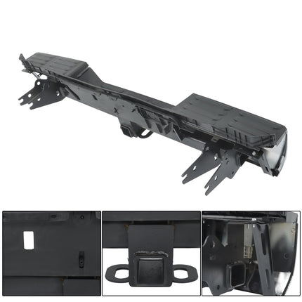 Findmall Chrome Rear Step Bumper for 2022-2024 Toyota Tundra, Without Sensor Holes, TO1103147