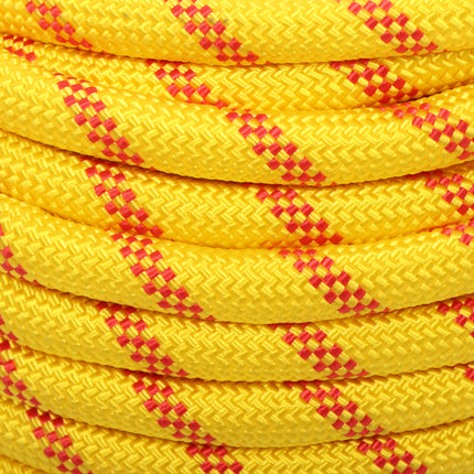 Findmall 1/2in x 150FT / 200FT 48 Strands Polyester Braided Rope, Heavy Duty Bull Rope for Arborist Tree Work, Pulling & Rigging