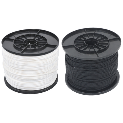 Findmall Hollow Braid Polypropylene Rope, 8-Strand Utility Rope for Fishing, Camping, Crafting & Outdoor Applications
