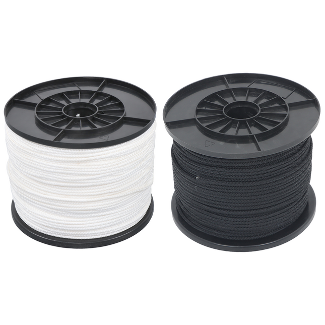 Findmall Hollow Braid Polypropylene Rope, 8-Strand Utility Rope for Fishing, Camping, Crafting & Outdoor Applications