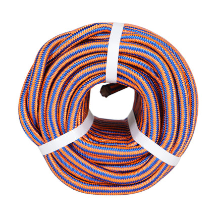 Findmall 1/2in 12 Strand Polyester Braided Rope, Heavy Duty Arborist Rigging Bull Rope, 8000 LBS Strength, 100FT 150FT