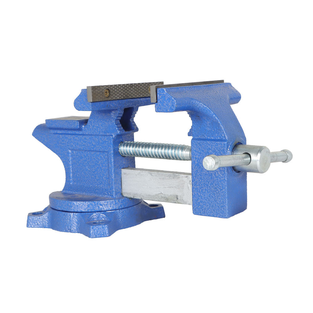 findmall 4-1/2 Inch Bench Vise, Swivel Base Bench, Heavy-Duty Utility Combination, Home Vise Fit for Lathe Processing