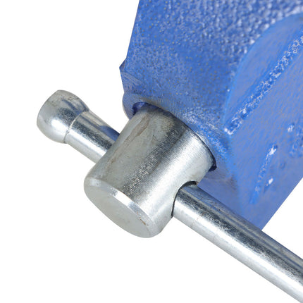 Findmall 4-1/2 Inch Bench Vise with Swivel Base, Heavy Duty Utility Workbench Vise with Anti-Slip Jaws for Woodworking and Metalworking