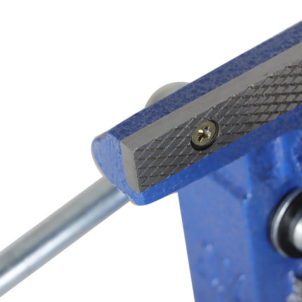 Findmall 4-1/2 Inch Bench Vise with Swivel Base, Heavy Duty Utility Workbench Vise with Anti-Slip Jaws for Woodworking and Metalworking