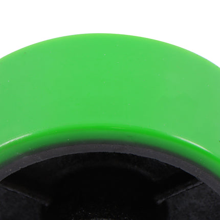 Findmall 1 Pack 5" Polyurethane on Iron Core Rigid Caster Wheels, Top Plate Mount Heavy Duty Casters for Hospitality Carts, Bakery Equipment & Workbenches