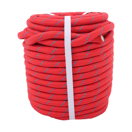 Findmall 1/2in x 125ft Strong Arborist Rigging Rope, 48-Strand Double Braid High Strength Polyester Rope for Towing, Rigging, Tree Work & Outdoor Use