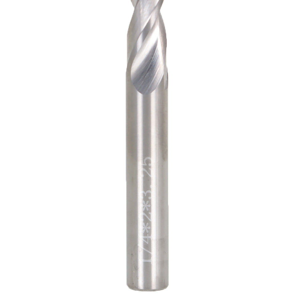 findmall 1/4" 2 Flute 118° 3.25 OAL Solid Carbide Jobber Length Twist Drill Bit