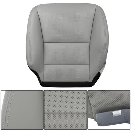 Findmall Seat Cover Replacement for Accord 2013-2017 Artificial Leather, Bottom, Front Driver Side, Gray, Black, Tan