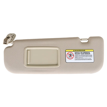 Findmall Sun Visor Sunshade with Makeup Mirror Left Right Side Replacement for E-lantra MD 2011-2015 Beige 852103X000 852203X000