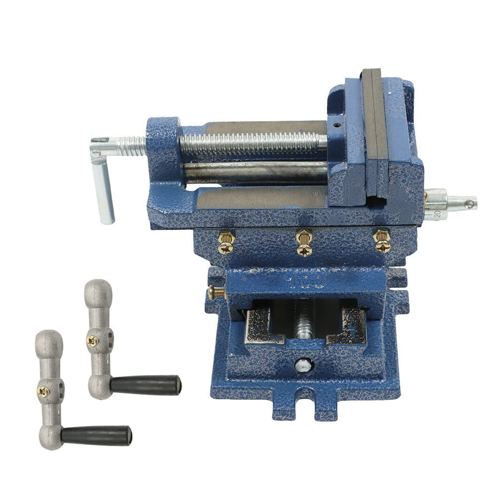 findmall 4" Drill Press X-Y Compound Vise Cross Slide Mill Precision Milling