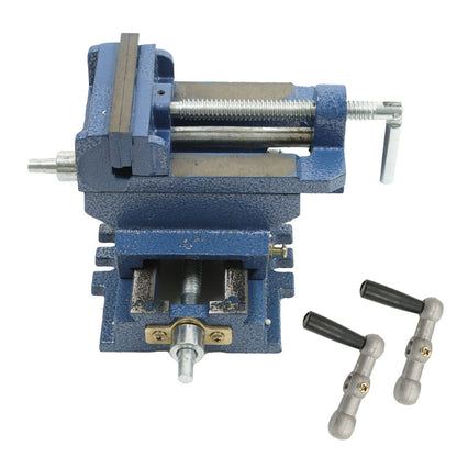 findmall 4" Drill Press X-Y Compound Vise Cross Slide Mill Precision Milling