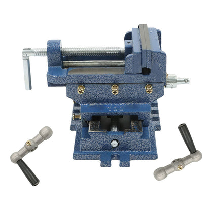 findmall 4" Drill Press X-Y Compound Vise Cross Slide Mill Precision Milling