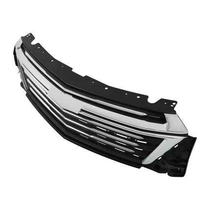 Findmall Front Upper Grille with Chrome Hood Trim Surround Replacement for Traverse 2022-2023