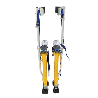 findmall Adjustable Drywall Stilts 24"-40" Aluminum alloy construction Tool Yellow