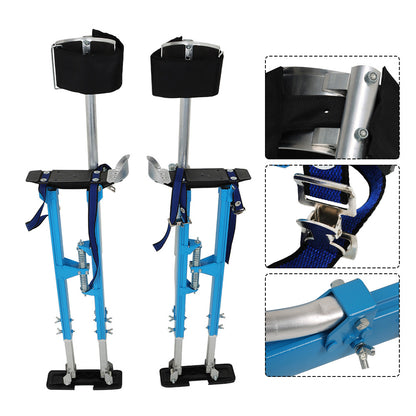 findmall Aluminum Painter Taping Drywall Stilts 36" - 48" INCH Adjustable Tool Stilt