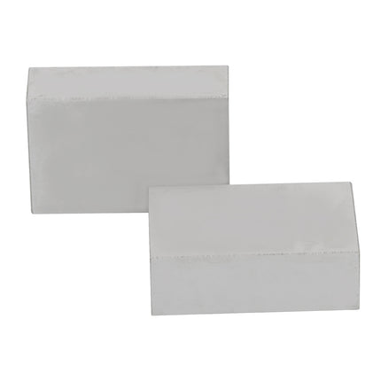 findmall 1-2-3 Blocks Matched Pair, No Holes, Hardened & Ground Steel Machinist Setup Blocks, 1" x 2" x 3"