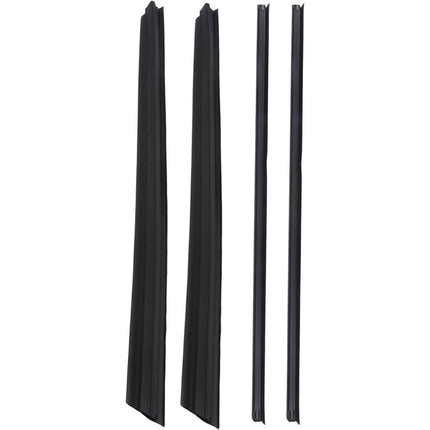 Findmall Front Window Weatherstrip Kit for 1994-2002 Dodge Ram Trucks, 4-Piece