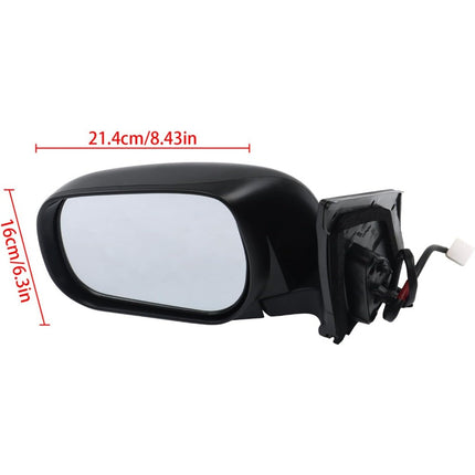 Findmall Side Mirror Assembly for 2009-2012 RAV4, Driver Side, Power, 3-Pin