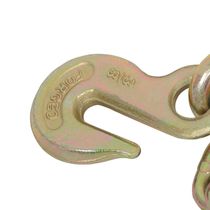 Findmall G70 3/8" x 2 ft Truck Tow Chain Heavy Duty Towing Chain with Hooks Replacement for Vehicle Recovery