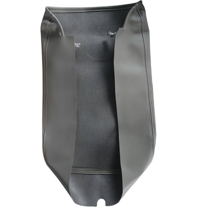 Findmall Gray Center Console Armrest Lid Leather Protector Cover Replacement for 2002-2008 Ram